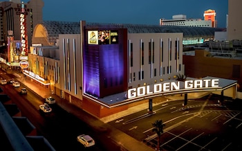 Front of property - evening/night at Golden Gate Hotel and Casino