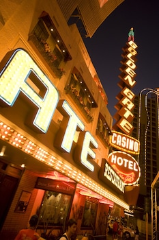 Front of property - evening/night at Golden Gate Hotel and Casino