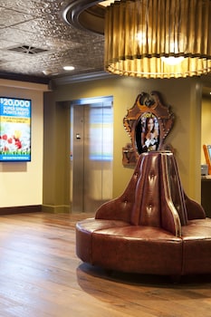 Reception area at Golden Gate Hotel and Casino