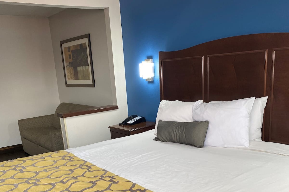 Studio Suite, 1 King Bed, Non Smoking | Desk, iron/ironing board, free cribs/infant beds, rollaway beds