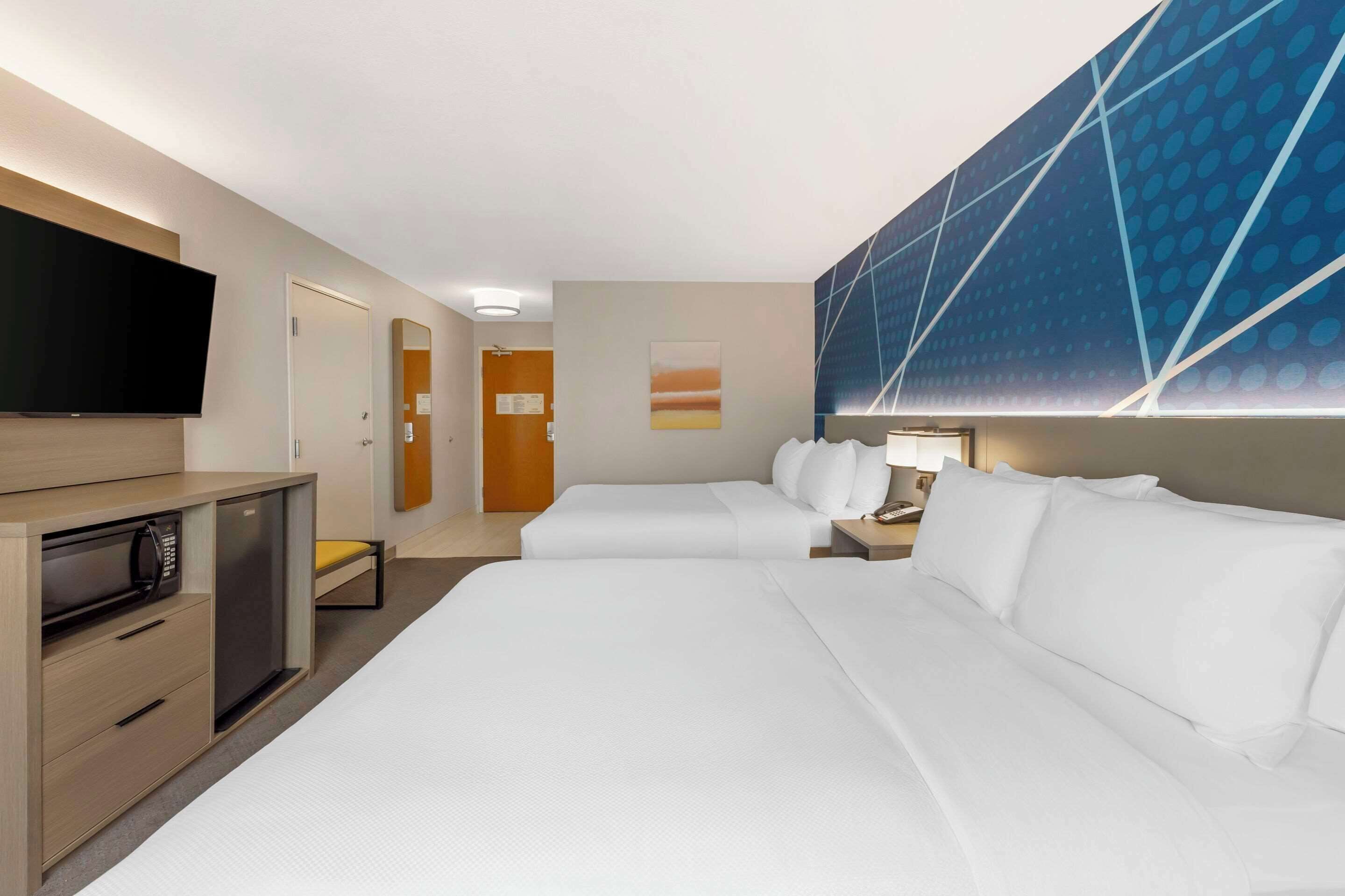 desk, blackout curtains, soundproofing, iron/ironing board