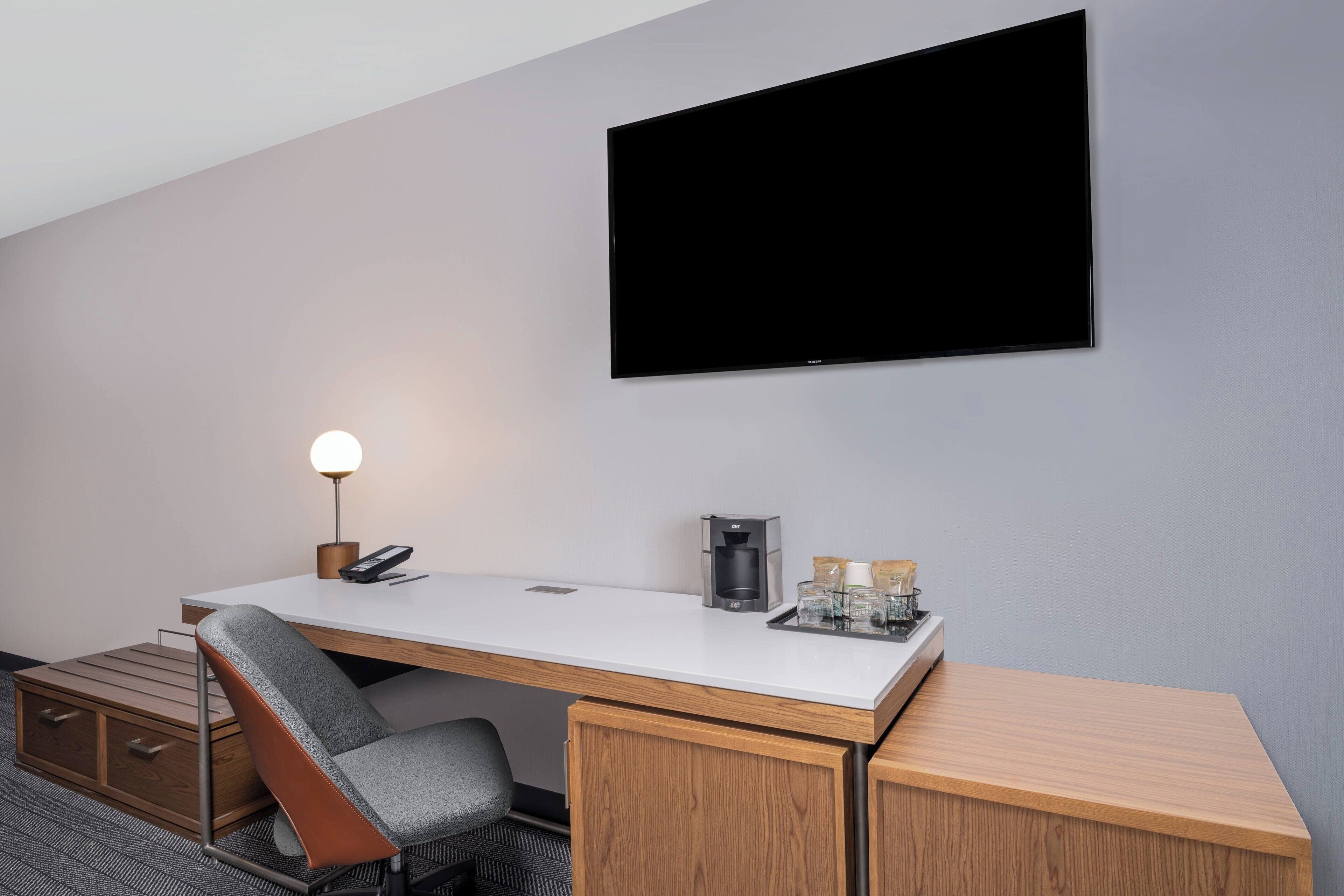 premium bedding, desk, iron/ironing board, free cots/infant beds