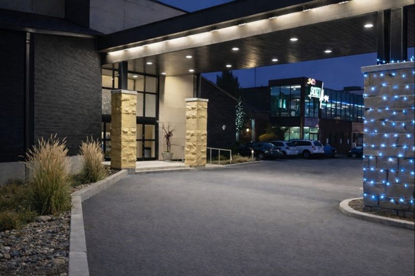 Façade de l’hébergement