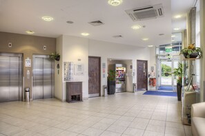 Interior entrance