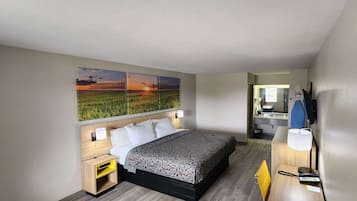 Pillowtop beds, in-room safe, desk, iron/ironing board