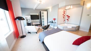 Suite Supérieure, 1 grand lit, non-fumeurs | Literie de qualité supérieure, couette en duvet d'oie, surmatelas