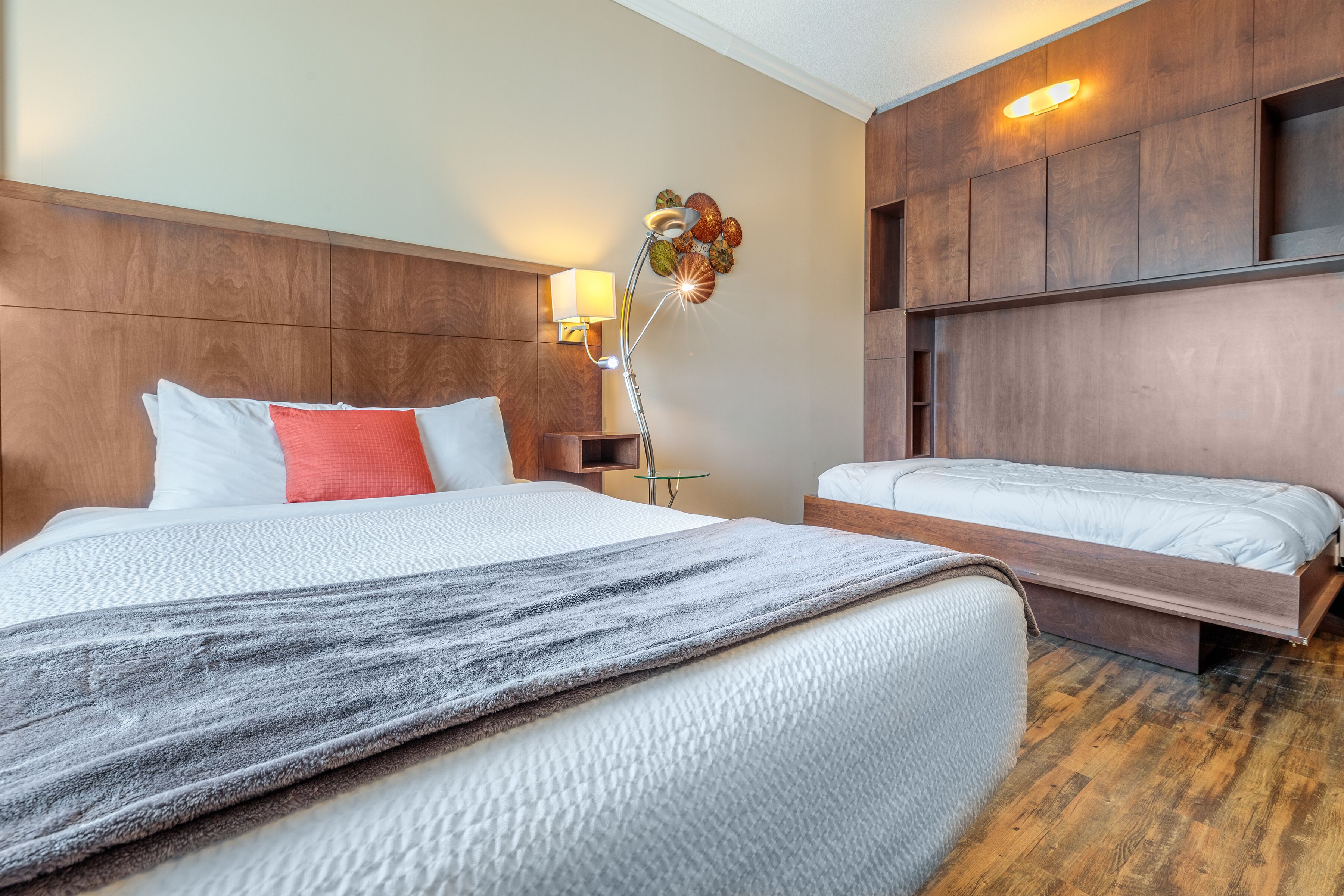 Room, Multiple Beds, Non Smoking | Premium bedding, down comforters, pillowtop beds, individually decorated