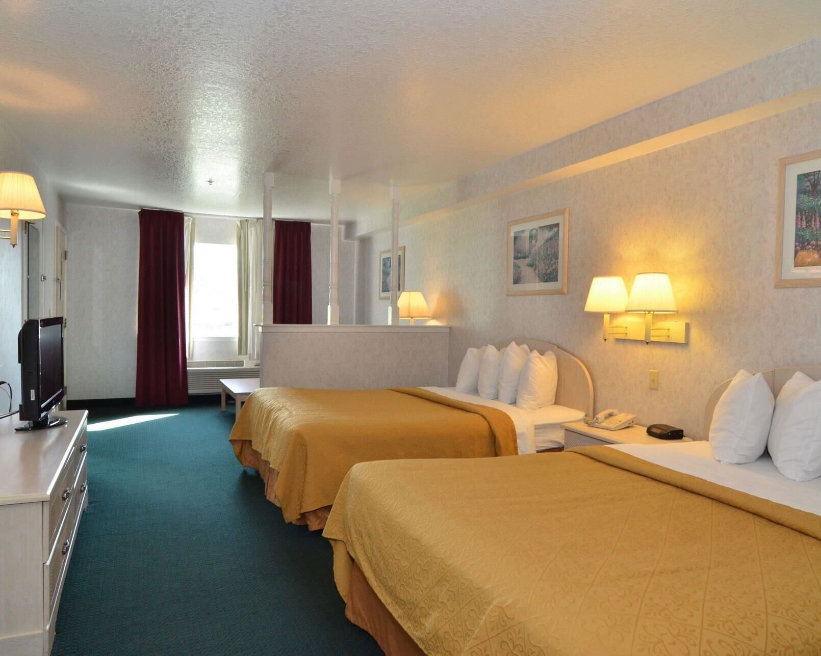In-room safe, blackout curtains, iron/ironing board, rollaway beds