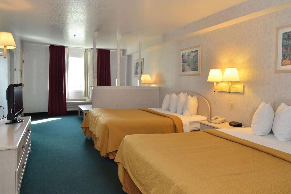 In-room safe, blackout curtains, iron/ironing board, rollaway beds