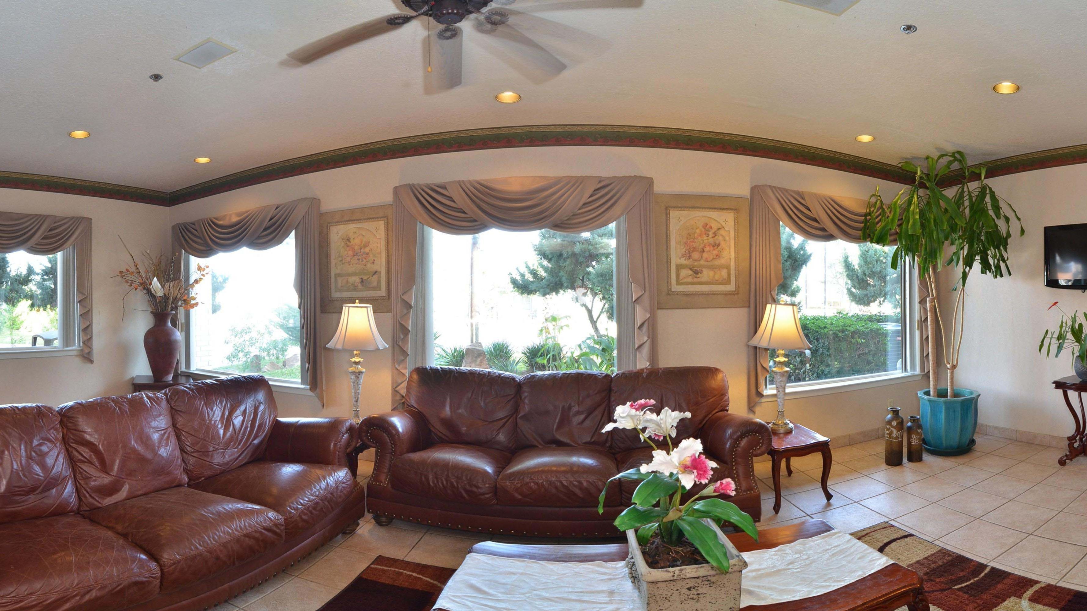 Sala de estar en el lobby