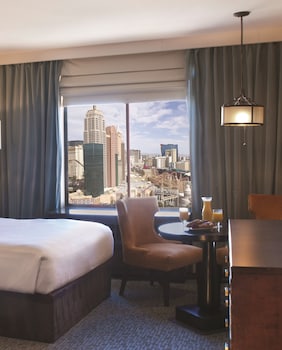 Resort Strip View King Room | City view at Excalibur Hotel & Casino