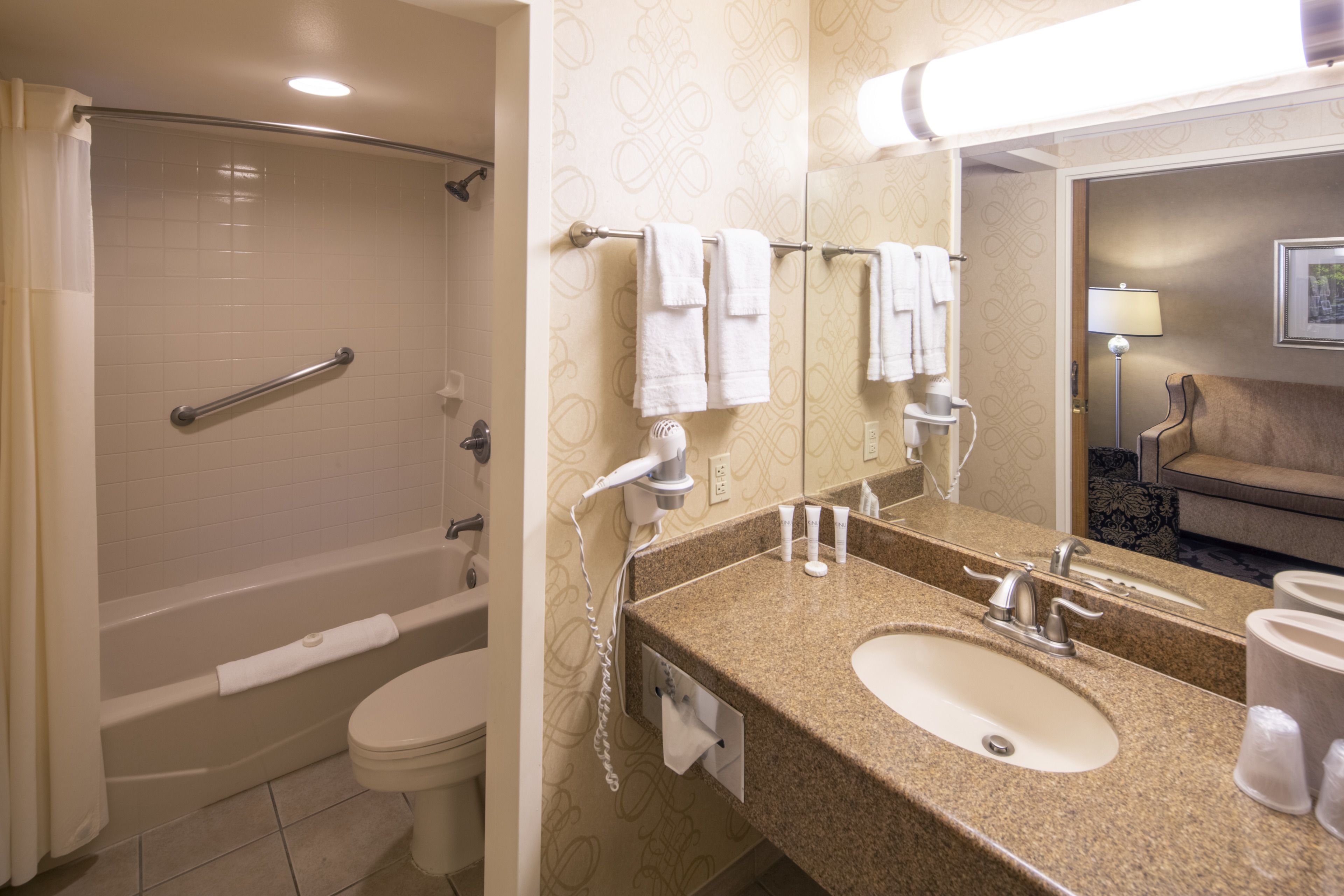 in-room safe, blackout curtains, iron/ironing board