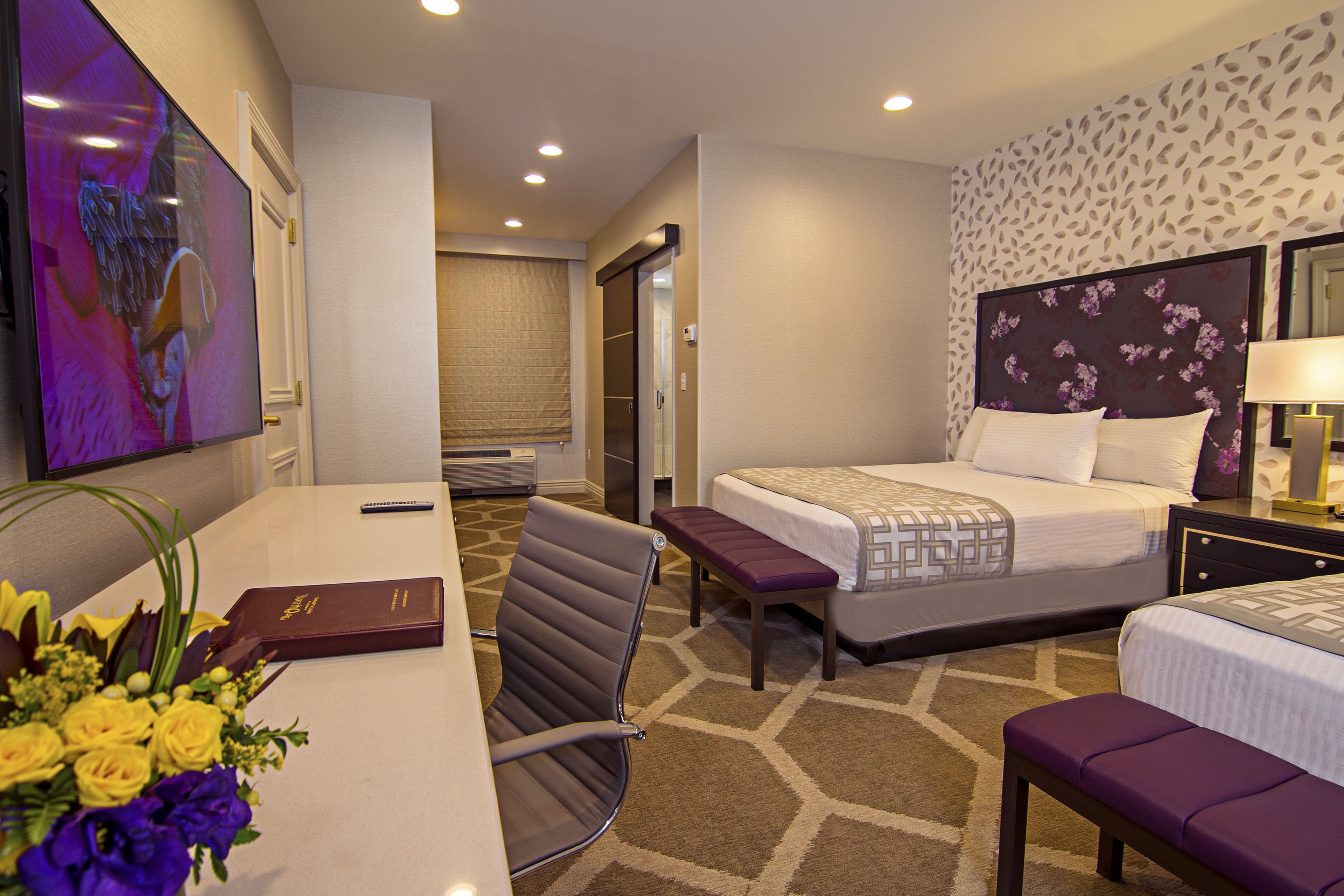 in-room safe, blackout curtains, iron/ironing board