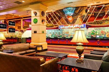 Sitting area in hotel lobby at The Orleans Hotel & Casino