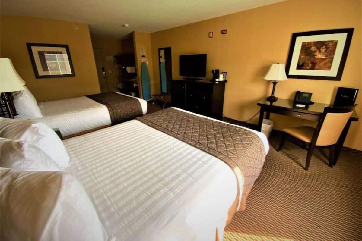 Premium bedding, in-room safe, desk, blackout curtains