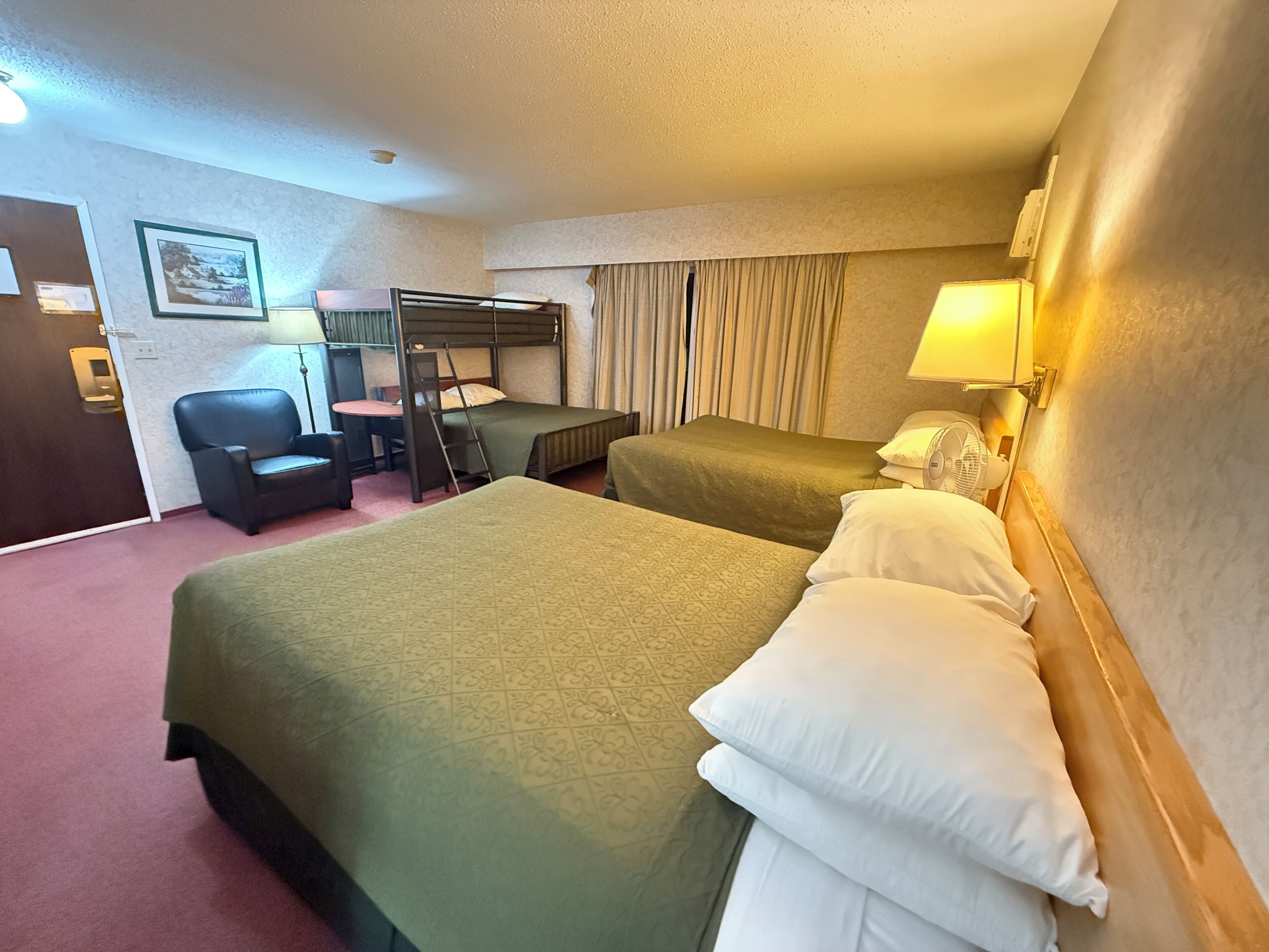 Room, Multiple Beds, Non Smoking | Desk, iron/ironing board, free WiFi, bed sheets