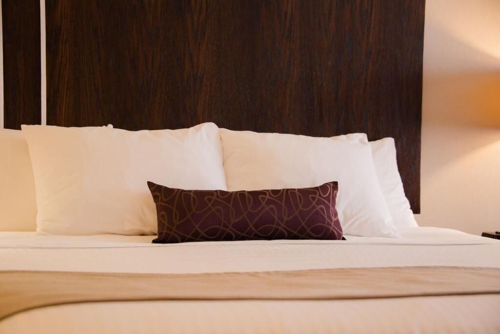 Desk, blackout drapes, iron/ironing board, free WiFi