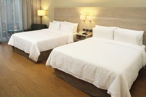 Standard Room, 2 Queen Beds | In-room safe, desk, blackout drapes, soundproofing