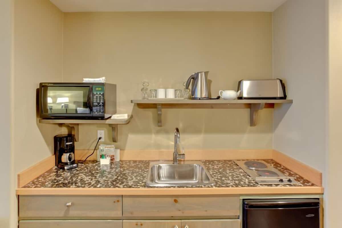 studio, ocean view, beachfront | private kitchenette | fridge, coffee/tea maker, electric kettle