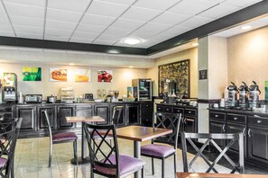 Free buffet breakfast
