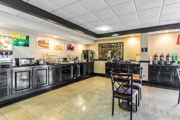 Free buffet breakfast