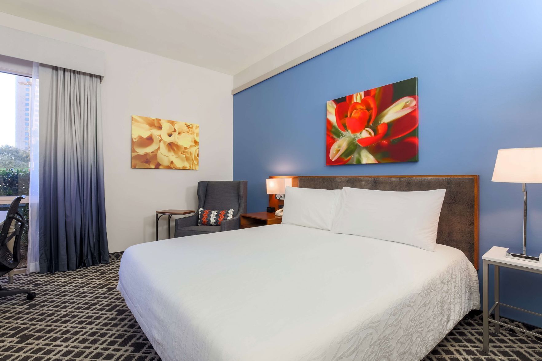 In-room safe, blackout drapes, soundproofing, iron/ironing board