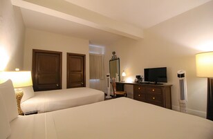 Standard Double Room, 2 Double Beds | View from room