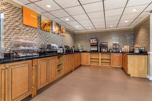 Free buffet breakfast