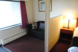 Desk, iron/ironing board, free WiFi, bed sheets