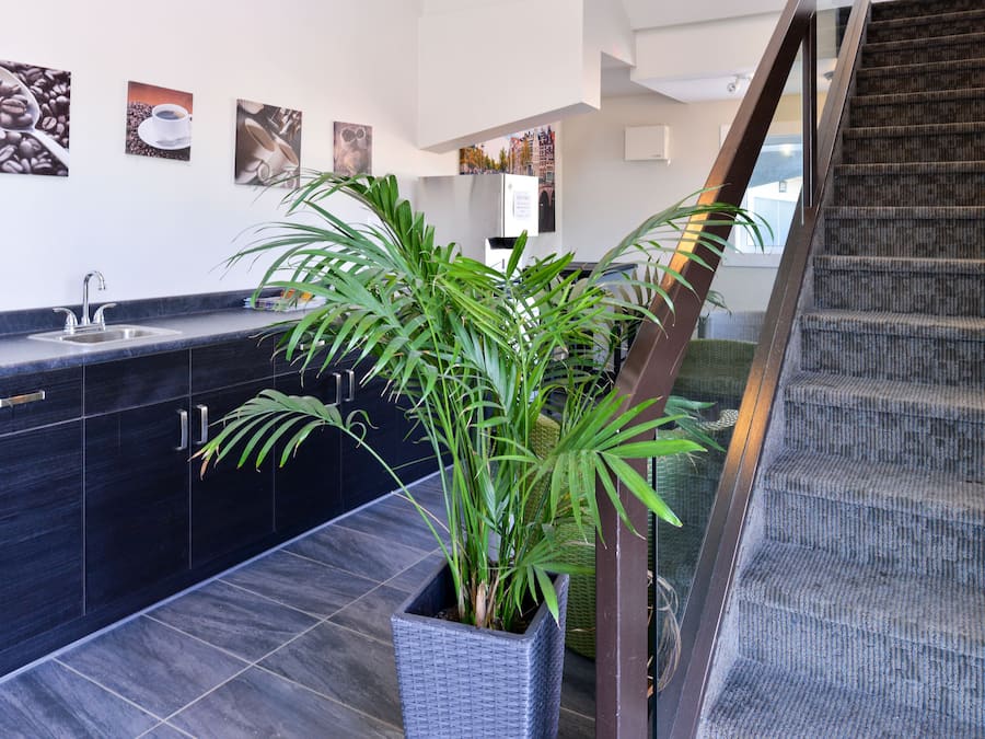 Zona de estar del vestíbulo