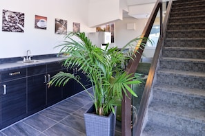Lobby sitting area