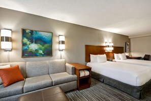 Premium bedding, desk, laptop workspace, blackout curtains - Hyatt Place Miami Airport West/Doral (Miami)