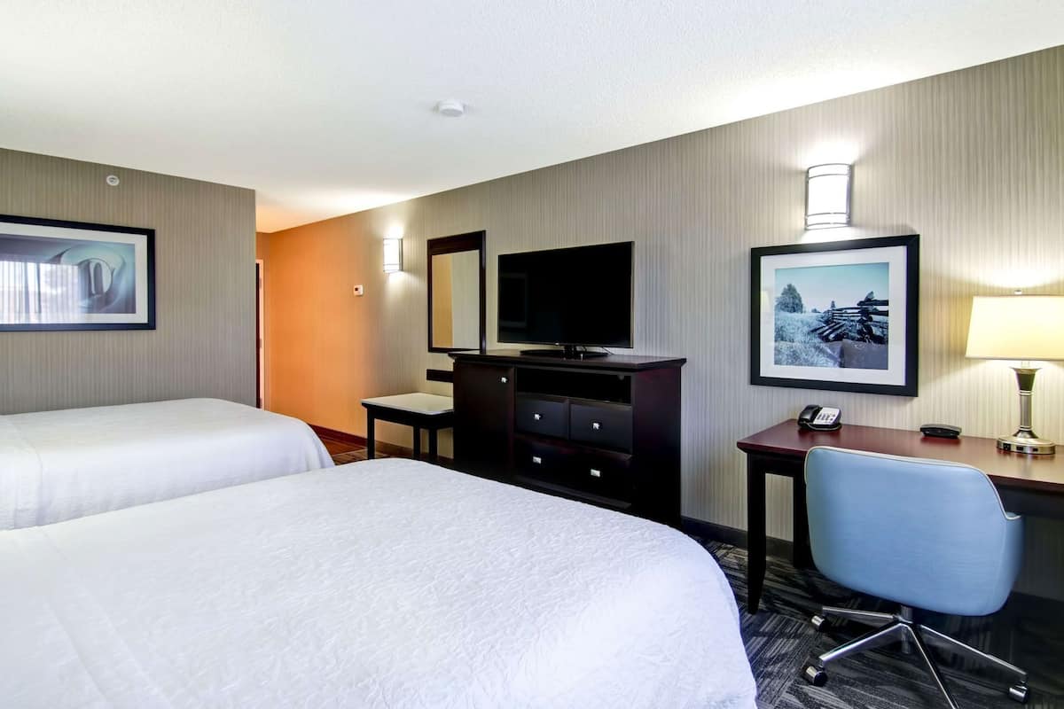 In-room safe, desk, blackout curtains, iron/ironing board