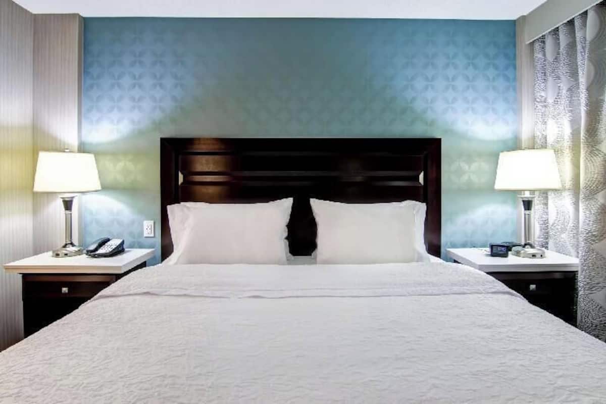 In-room safe, desk, blackout curtains, iron/ironing board