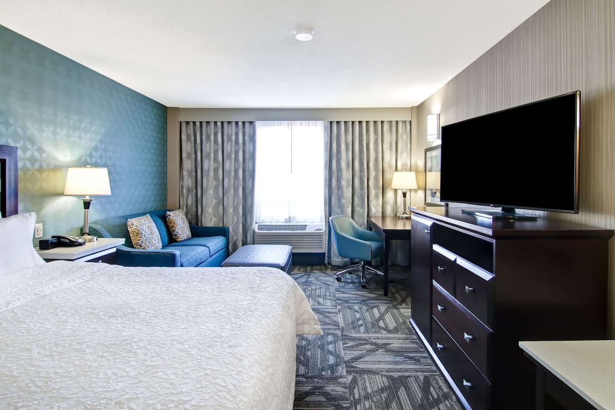 In-room safe, desk, blackout drapes, iron/ironing board