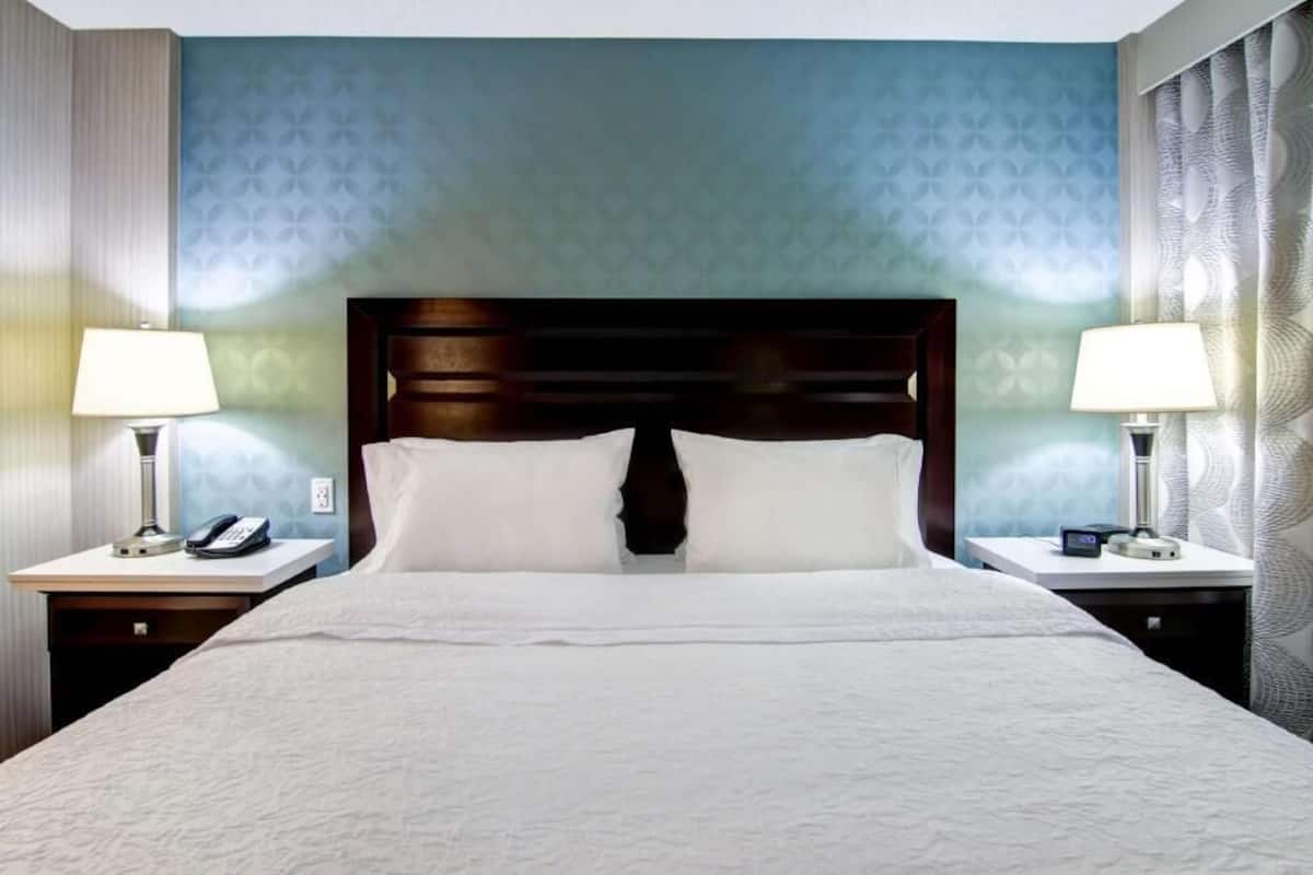 In-room safe, desk, blackout curtains, iron/ironing board