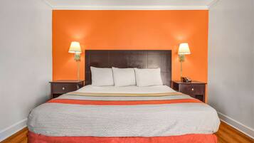 Free WiFi, bed sheets