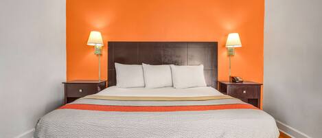 Free WiFi, bed sheets