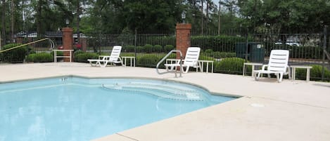 Seasonal outdoor pool