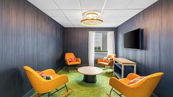 Sala de estar en el lobby