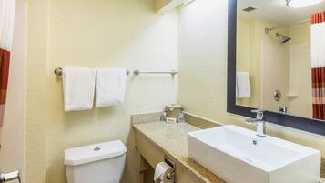 Free toiletries, towels, soap, shampoo