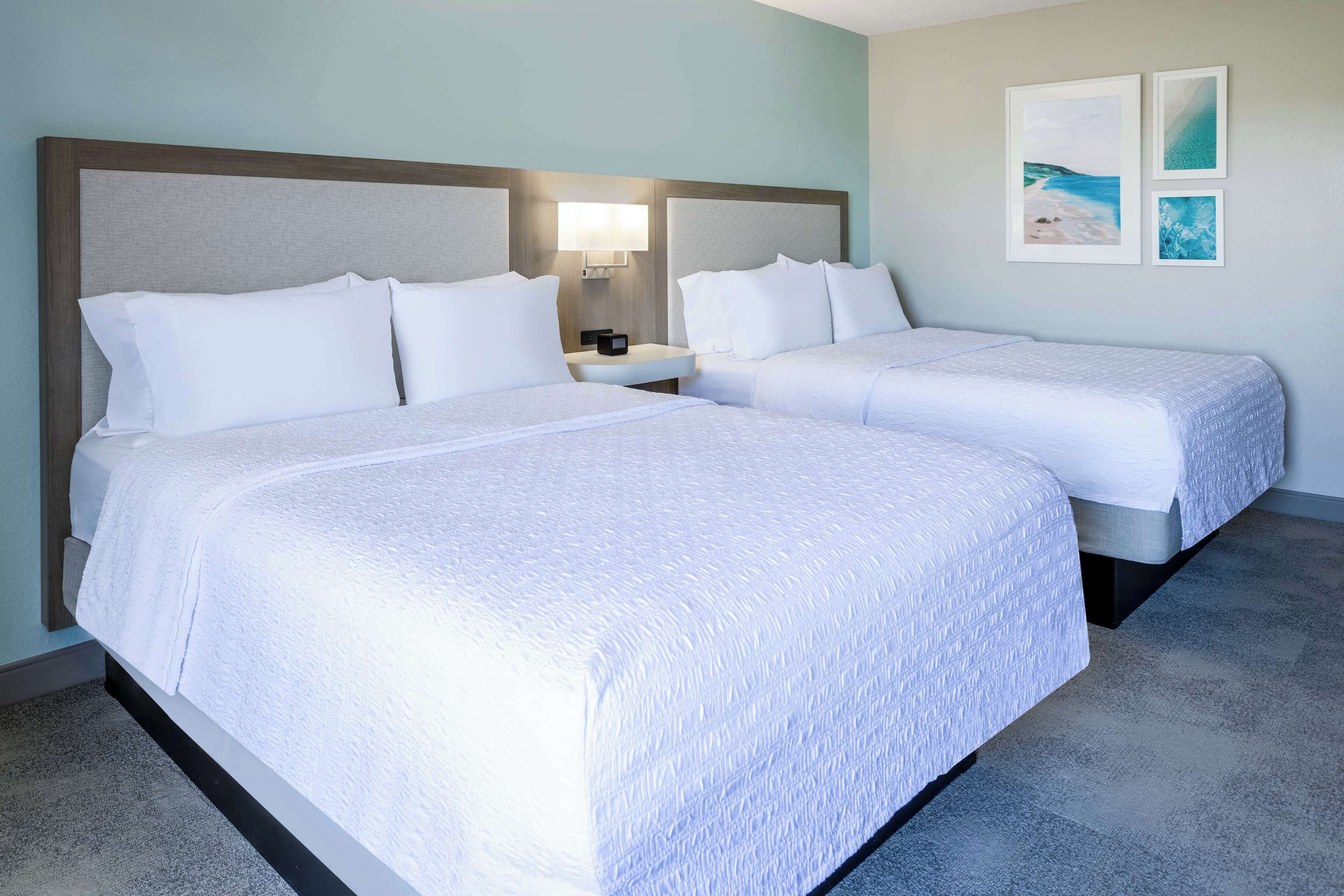 standard room, 2 queen beds | 1 bedroom, premium bedding, desk, blackout curtains