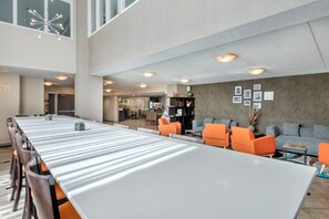 Sitteområde i lobbyen