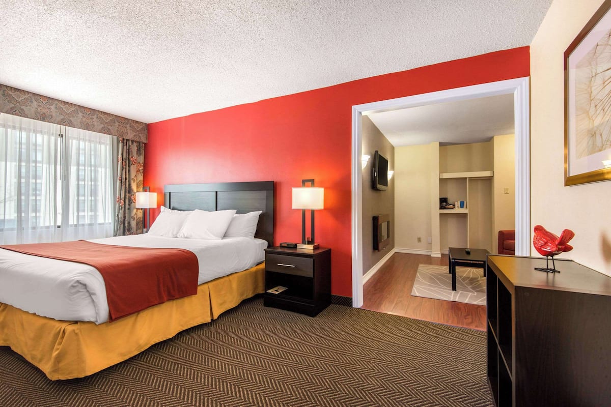 Suite, 1 King Bed with Sofa bed, Non Smoking | Down comforters, desk, blackout drapes, soundproofing