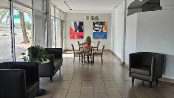 Sitzecke in der Lobby