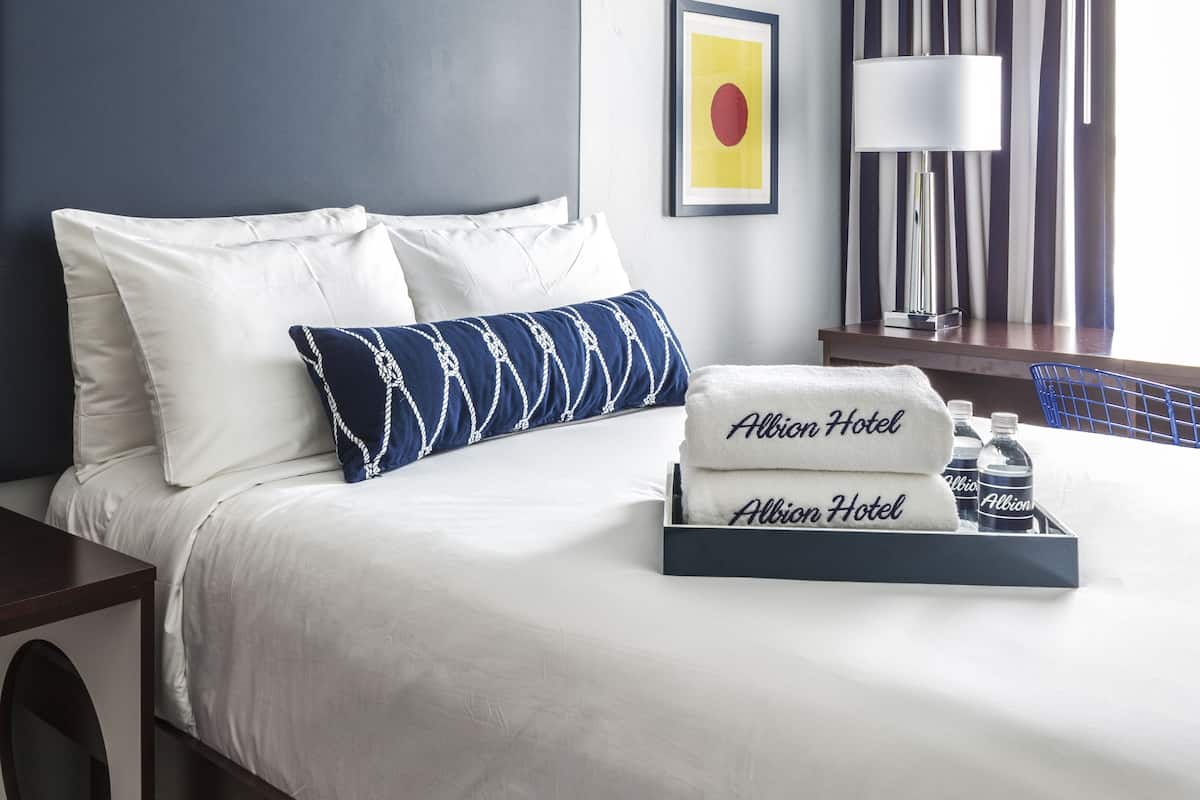 1 bedroom, hypo-allergenic bedding, in-room safe, desk