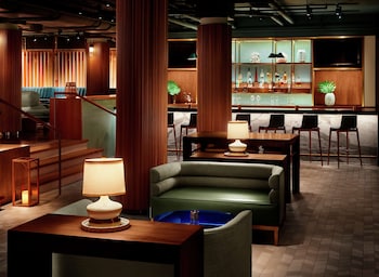 Lobby lounge at The Gates Hotel South Beach