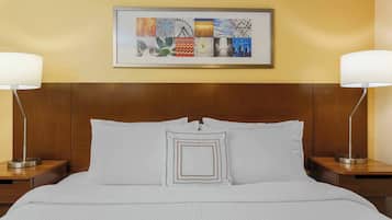 Premium bedding, in-room safe, desk, iron/ironing board