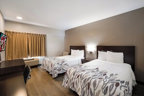 1 bedroom, desk, laptop workspace, blackout drapes