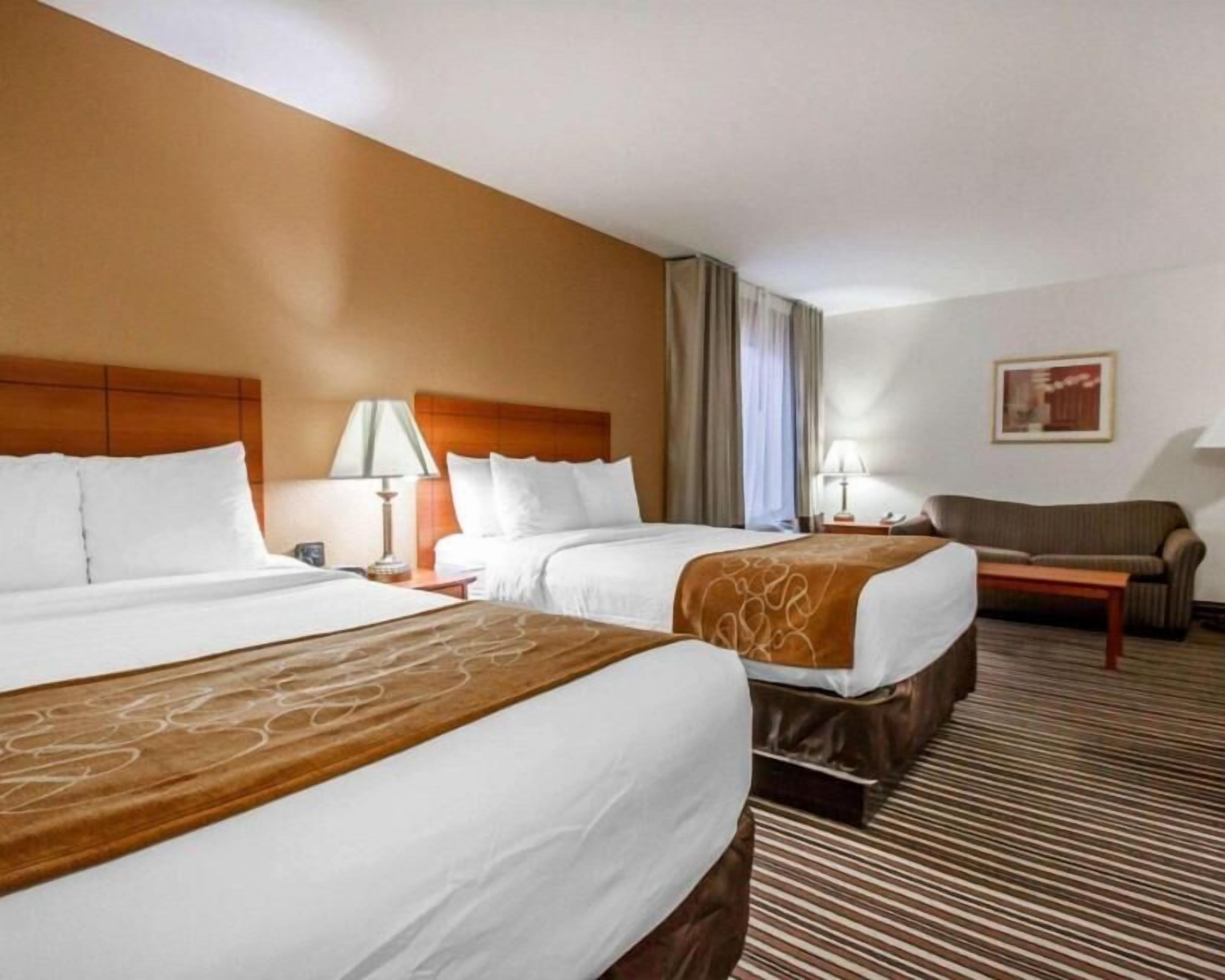 Roupas de cama antialérgicas, escrivaninha, cortinas blackout